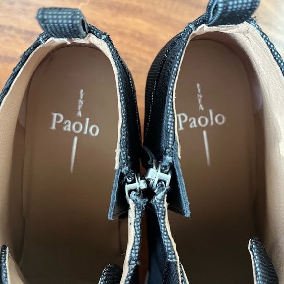 Linea Paolo ‘Felicia’ Wedge Boot Bootie, Camo Net, Size 8 EUC - Picture 6 of 12